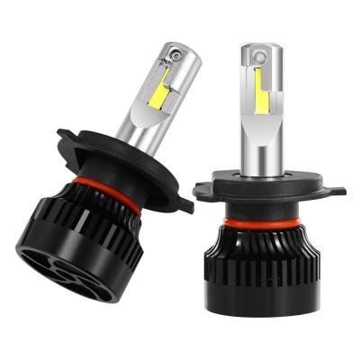 China NEW H4 High Bright 50w Led Automotive Bulbs Small Size Copper + Aluminum CAR H4 H7 H7 Fog Head Fog Light Bulbs for sale