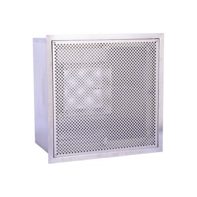 China Contemporary top quality stainless steel Hepa box air outlet with hepa box filter for sale