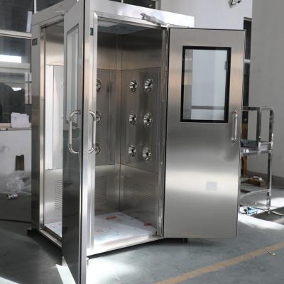 China Hotels CE Certificated Clean Room Stainless Steel Air Shower for sale