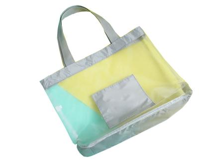 China Custom Promotion Eco - Friendly Washable Reusable Shopping Mesh Bags Shopping Beach for sale