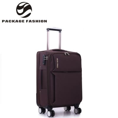 China Cute Oxford Cloth Luggage Bag Suitcase Waterproof Custom Soft Handle Case Trolley Suitcase for sale