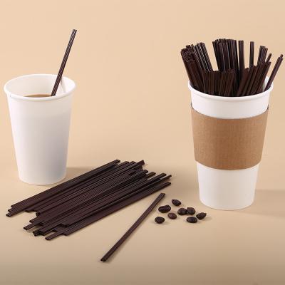 China AP013 Sustainable Disposable Plastic Drink Stirrer Sticks Bar Accessories For Drink Coffee Straws Coffee Stirrers for sale