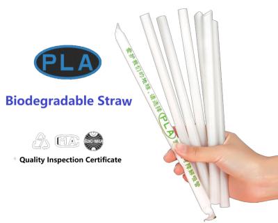 China KS011 Manufacturer KS011 Disposable Degradable Biodegradable Independent Packaging Plastic Juice Straw for sale