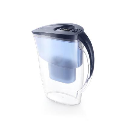 China Large-tasting high quality drinking water water purifier jugs/pitchers 3.5L activated carbon alkaline water filter pitcher for sale