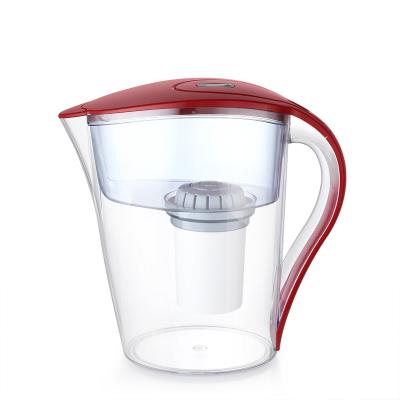 China Large-tasting Drinking Water Removes Bacteria 3.5L Fridge Door Design Good Tasting Water Filter Pitcher BPA Free Jug For Drinking Water for sale