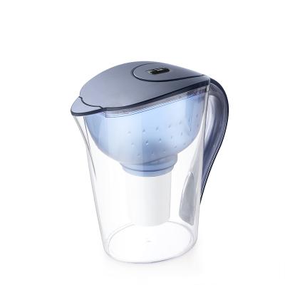 China Large-tasting 3.5L Drinking Water Fridge Door Design Good Tasting Water Filter Pitcher BPA Free Jug For Filtering Impurities From Your Tap Water for sale