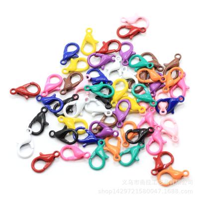 China Jewelry Making Wholesale 20pcs/bag 3mm*6mm*12mm Alloy Lobster Clasp DIY Jewelry Accessories Locks Lobster Chain Clasp for sale