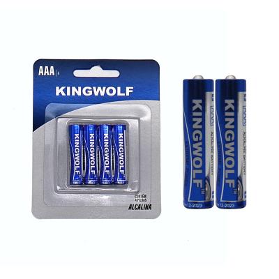 중국 OEM Factory Directly Private Label Alcalina Pilas 1000mah Primary Dry Cell Am4 Aaa 1.5v Alkaline Battery Lr03 For Toys 판매용