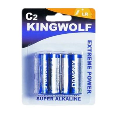 China Hot selling Kingwolf batteries C size am2 lr14 batteries alkaline zu verkaufen