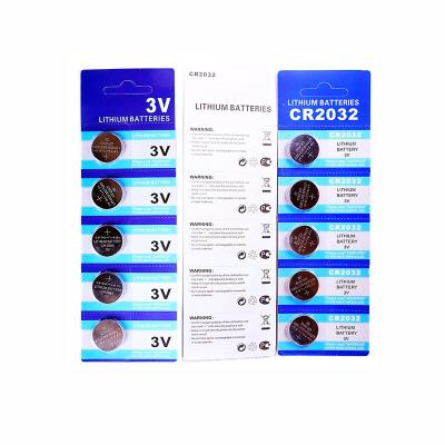 China Hot Bateria CR2032 3V Button Cell Battery CR2032 Lithium Coin cell Battery 2032 battery for watches and temperature gun zu verkaufen