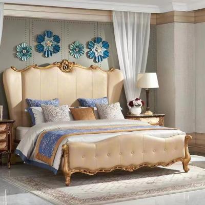 China European Style Hot Sale King Size Bedroom Set Luxury Royal Style Bedroom Furniture UK EUROPEAN Style for sale