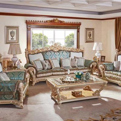 China European Italy style luxury reclining sofa chair set high grade living room handmade furniture villa furniture modern italian luxury sofa for sale