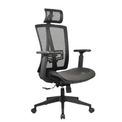 China (Size) Mesh Fabric Swivel Computer Office Chair Luxury Ergonomic Executive Commercial Executive Commercial Chairs With Headrest for sale