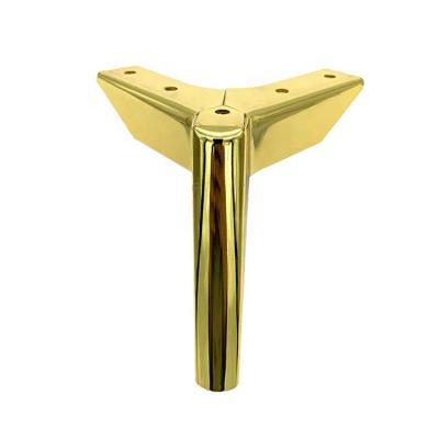 China Custom Metal Sofa Feet Cabinet Legs Gold Furniture Legs Furniture Components Base Contemporary Cabinet Hardware for sale