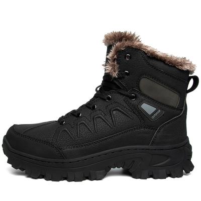 China Waterproof 2021 high quality winter men's shoes outdoor waterproof hiking boots with other for size 40-48 for sale