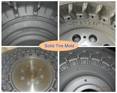 China Two-piece Forging Mould Steel Solid Tire Mold For  Solid Tire for sale