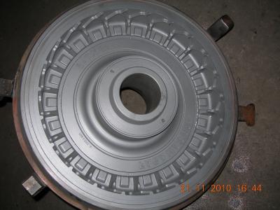 China Precise Solid Forklift tyre mould / Tire Molds for Docks Vehicle for sale