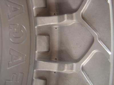 China steel Mine Car OTR Solid Tire Mould of pattern embedded technology for sale