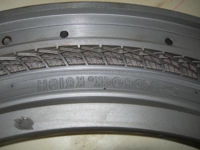 China Bicycle / Wheelchair Tyre Mould , high precision EDM Tyre Molds for sale