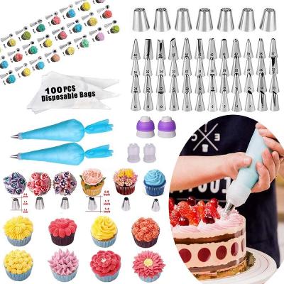 China Sustainable 466 Pcs Cake Decorating Tools Kit Adults Women Girls Birthday Cake Baking Set Gift Tools for Decorating Supplies for sale