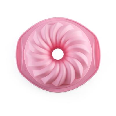 China Amazon Best Seller Cake Mold Silicone Viable Fluted Cake Mold For Baking for sale