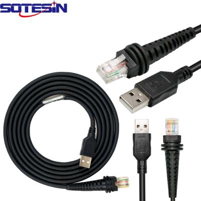 China COMPUTER CBL-500-300-S00 for Honeywell Model 1900/1200G/1300G USB Cable, Type A, 3 m, Host 5V Power, Black for sale