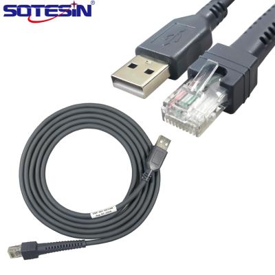 China Manufacturer Sotesin 2208U1.8L USB 1.8M Straight Barcode Scanner For Motolora Symbol LS2208 DS3578 CBA-U01-S06ZAR Barcode Scanner Data Cable for sale