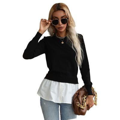 China Useful Top Fashion Trends Sweater Ladies Fashion Sweater Ladies Sweater Ladies Sweater With Collar for sale