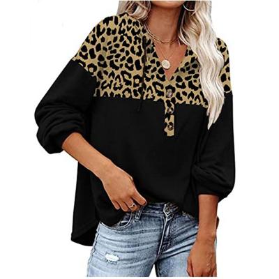 China Keep Warm Printed Top Women's Pullover Women's Casual Cloth Long Sleeve Fleece Panel Sweater Hoodie for sale