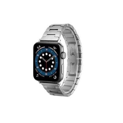 China Hot Selling Shockproof Metal Milanese Loop Solid Stainless Watch Band For Apple Watch Series for sale