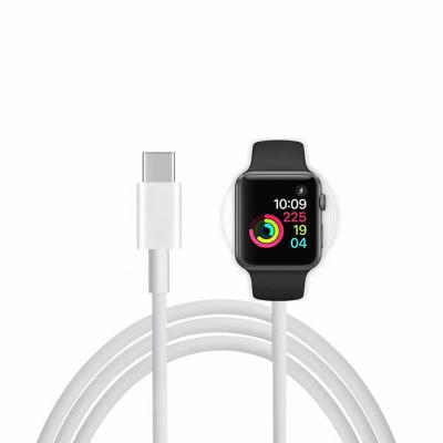 China Mobile Phone Type C USB Charger Cable For Apple Watch Magnetic Wireless Charger for sale