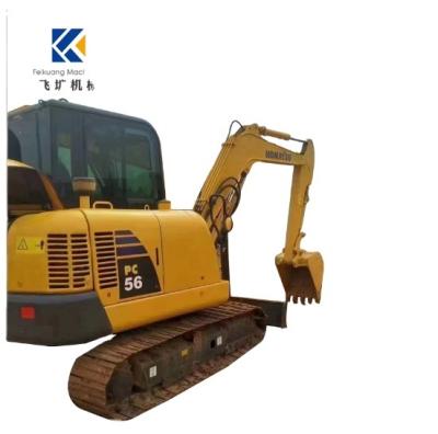 China Popular machine with high quality and low price on sale KOMATSU 56-7 second hand excavator 0.22MÂ ³ for sale