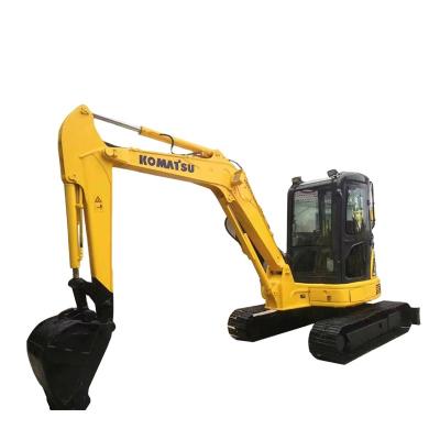 China Japanese original factory small mini low-work time machine on sale Komatsu 55MR-2 second-hand excavator 0.2MÂ ³ for sale