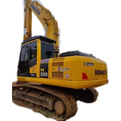 China Beautiful and high quality excavator Komatsu 200-8 excavator with reliability for industry 0.8mÂ ³ for sale