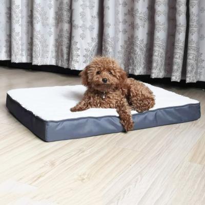 China YangyangPet Egg Crate Foam Dog Mat For Dog Orthopedic Mat Waterproof Removable Washable Sherpa Blanket Water Resistant for sale