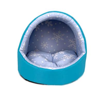 China New mechanical wash cat nest dog bed kawaii pet snow cat bed for sale