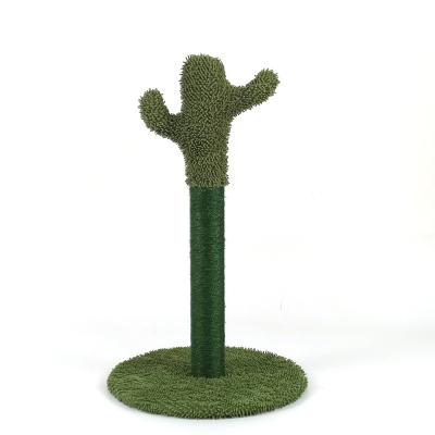 China YANGYANGPET Cactus Viable Sisal Cat Scratching Post for sale