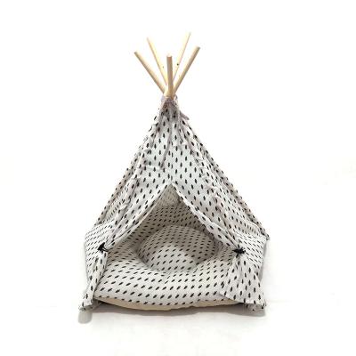 China Travel Yangyang Pet Outdoor Camping Dog Cat Teepee Tent for sale