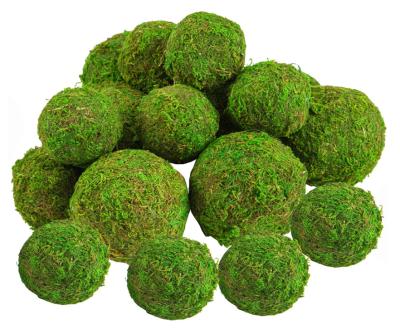 China Yard/countrside moss artificial grass ball house/photograph and wedding display props garden decoration garden farmhouse for sale