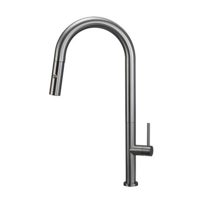 China Sense Faucets 304 Stainless Steel Quenched Kitchen Faucet Sink Mixer Taps for sale