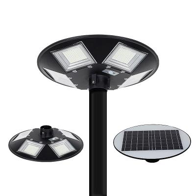 China European ROAD 100W 150W 200W UFO Garden Light Solar Panel Garden Lights Outdoor for sale