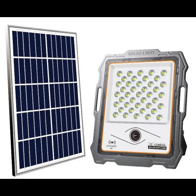 China Road/Yard/Plaza/Park/Community 2 Years Warranty CE RoHs 100W with 1080p wifi CCTV Camera Solar Flood Light for sale