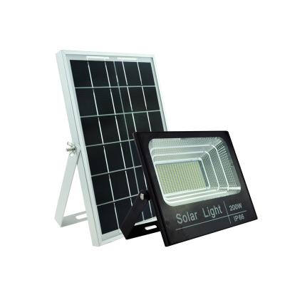 China Gardens 6000K Led Flood Light 200W Solar Remote Control Solar Flood Light Led Flood Light for sale