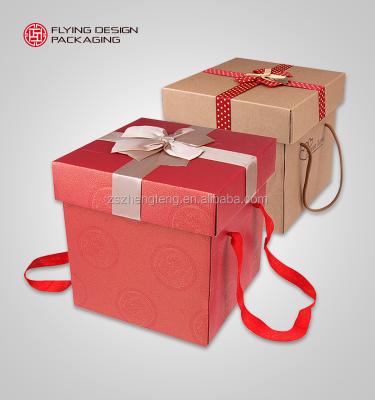 China Biodegradable Christmas Gift Cardboard Packaging Gift Box for sale