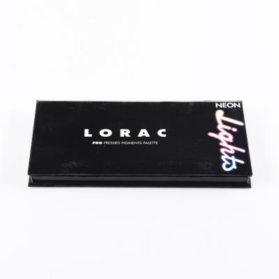 China Custom Logo Handmade Black Back Makeup Packaging With Mirror Paper Box for sale