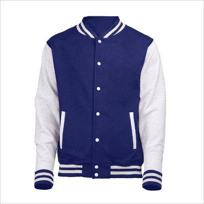 China Sustainable Slim Fit Lightweight Sports Casual Varsity Jacket for sale