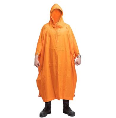 China PU Casual Coating Fabric With Seamtape Waterproof Clothing Rain Poncho for sale