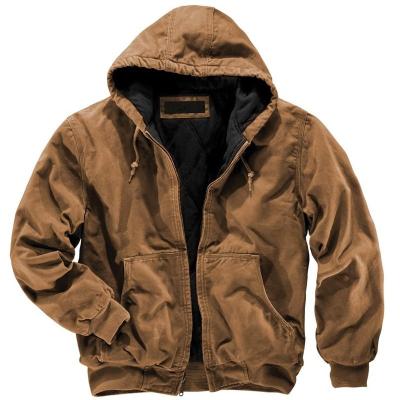 China QUICK DRY custom design canvas jacket winter jacket padding jacket outdoor workwear work jackets for sale