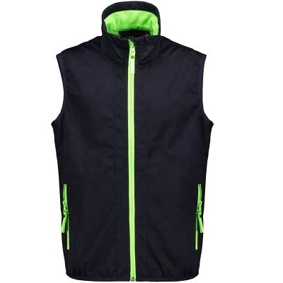 China QUICK DRY Custom Design Softshell Vest Sports Wear Outdoor Waterproof Gilet for sale