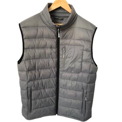 China QUICK DRY Custom Design Padded Vest Sports Wear Padded Waterproof Vest Winter Sleeveless Jacket for sale